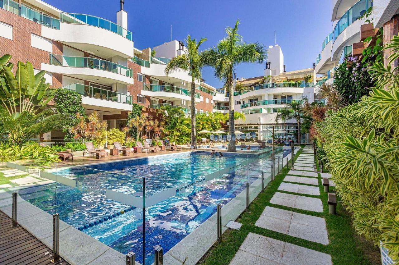 Boulevard 224D - Excelente Apartamento Em Condominio De Luxo No Centro De Bombinhas - Piscina - Jacuzzi - Academia - Portaria 24H. エクステリア 写真