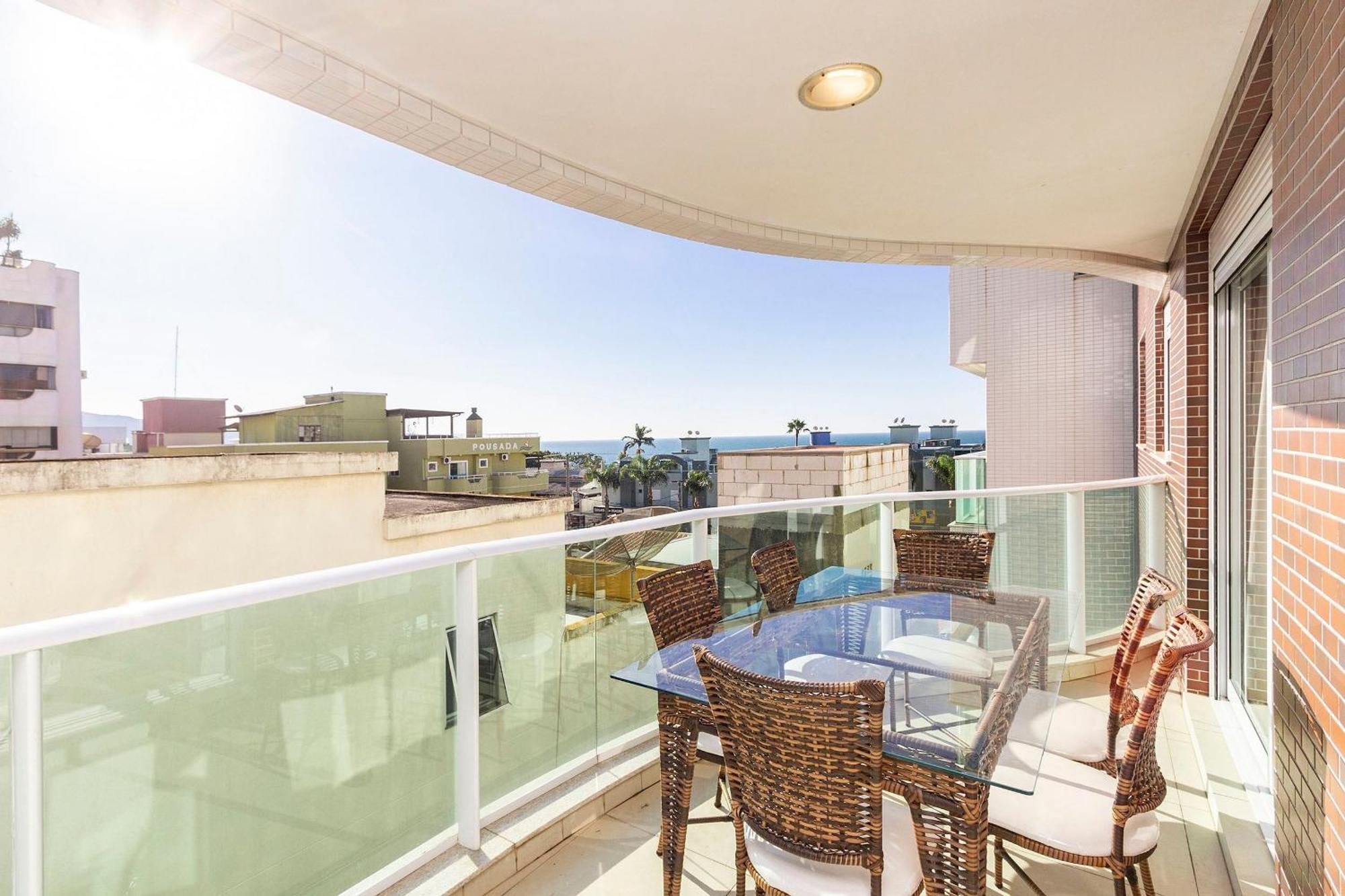 Boulevard 224D - Excelente Apartamento Em Condominio De Luxo No Centro De Bombinhas - Piscina - Jacuzzi - Academia - Portaria 24H. エクステリア 写真