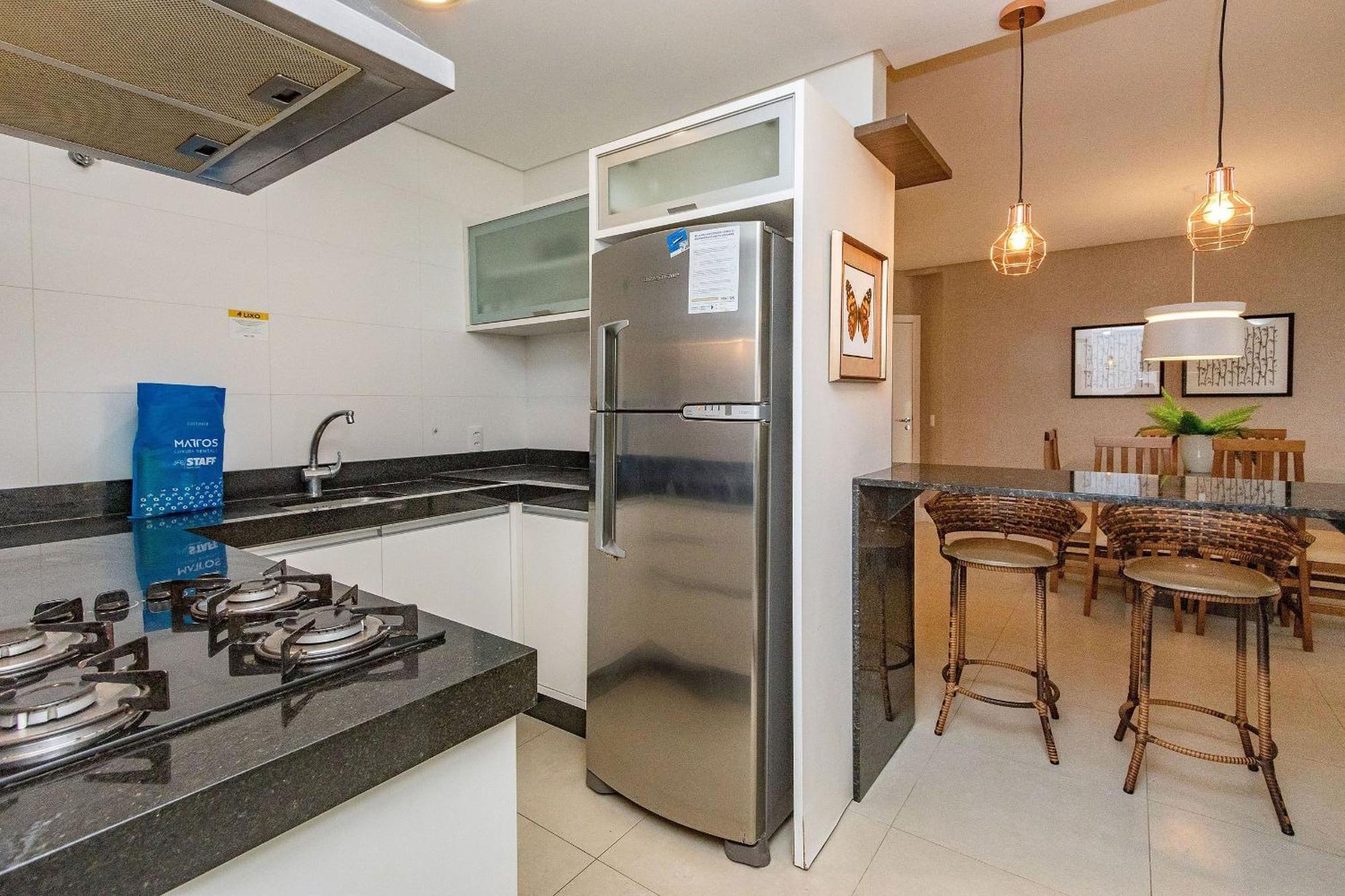Boulevard 224D - Excelente Apartamento Em Condominio De Luxo No Centro De Bombinhas - Piscina - Jacuzzi - Academia - Portaria 24H. エクステリア 写真