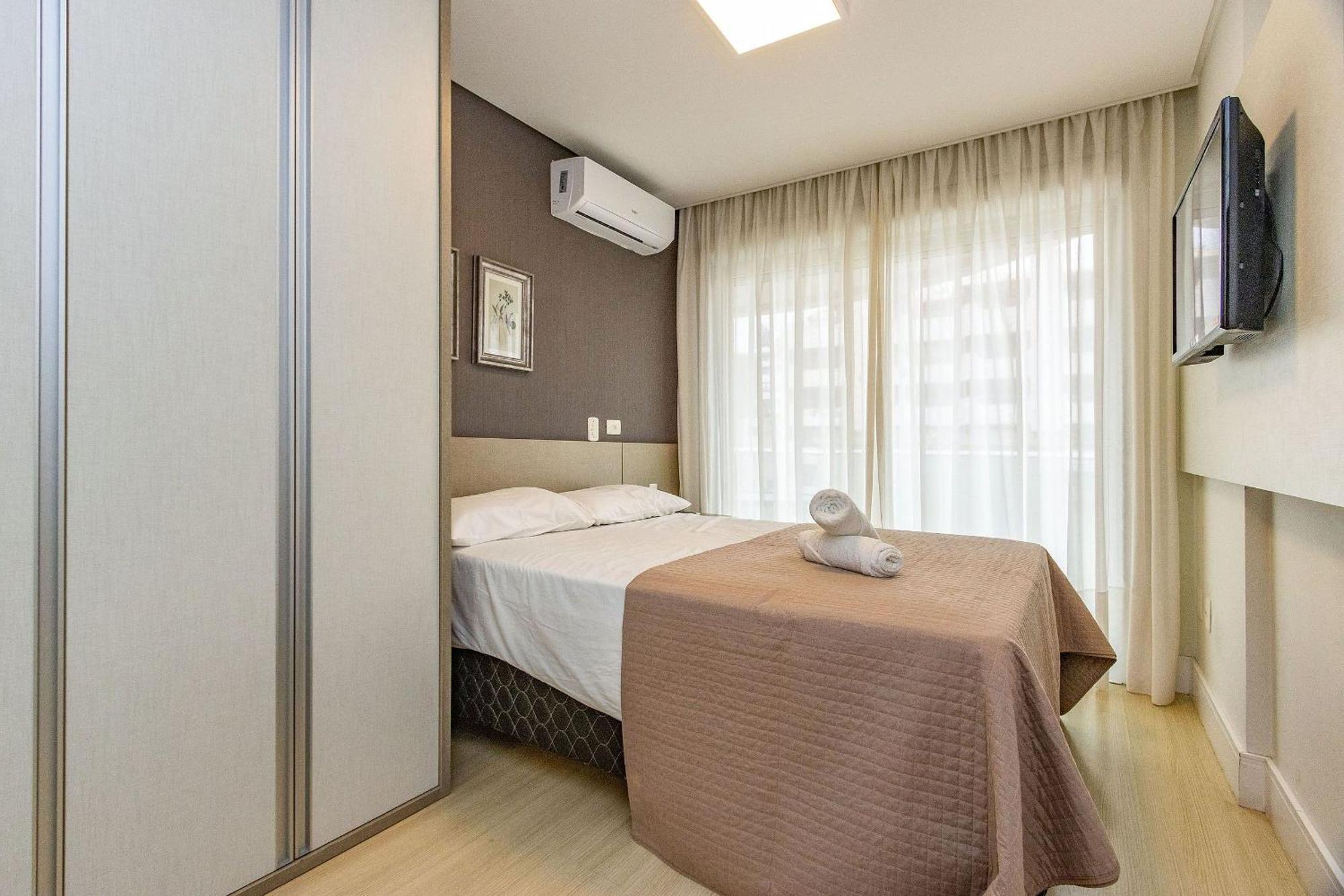 Boulevard 224D - Excelente Apartamento Em Condominio De Luxo No Centro De Bombinhas - Piscina - Jacuzzi - Academia - Portaria 24H. エクステリア 写真